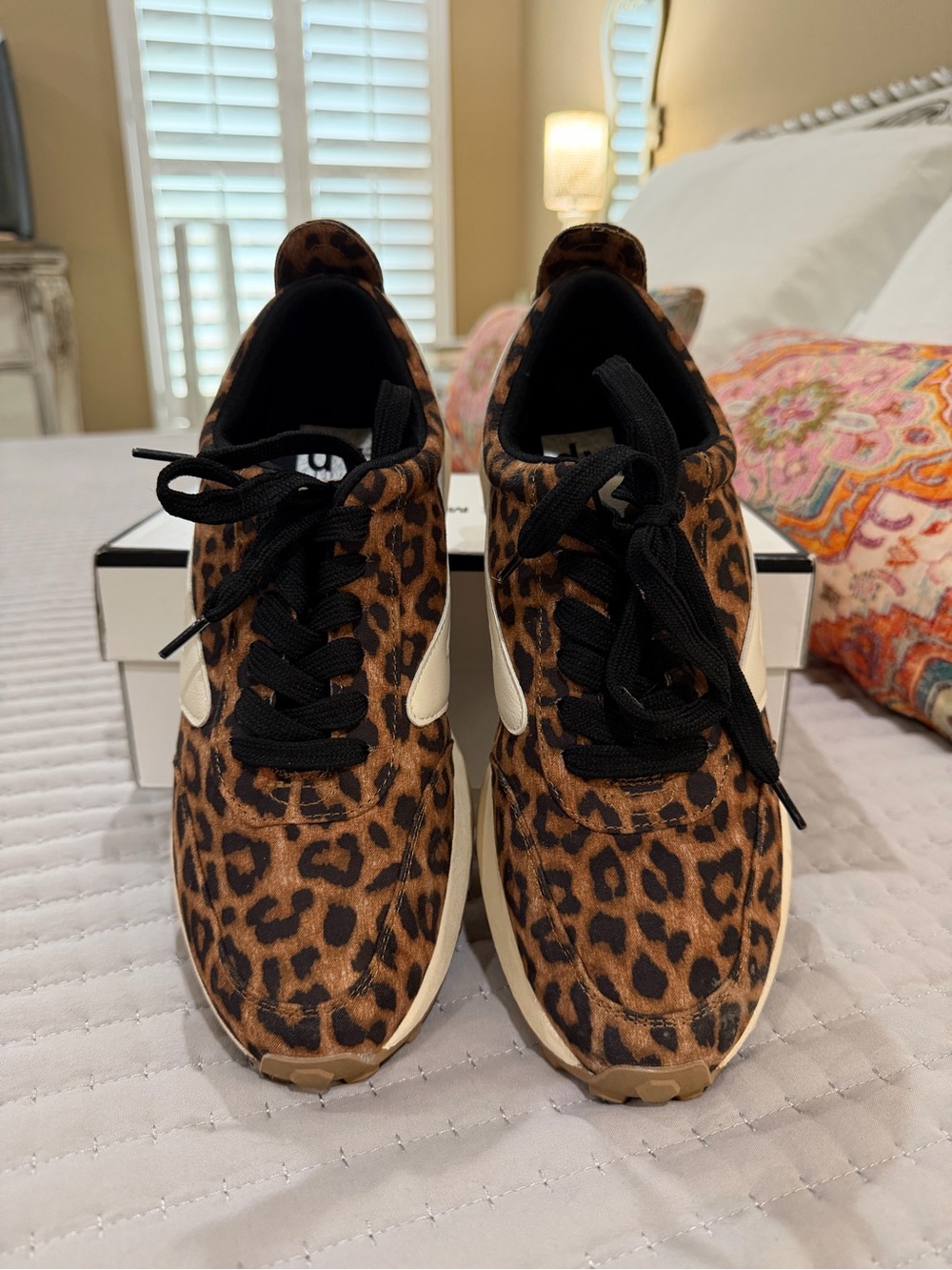 Dolce Vita Leopard Print Women's Sneakers